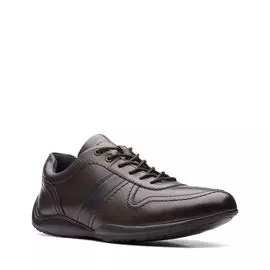 Мужские кроссовки Clarks (Konrad Lace 26161464), коричневые