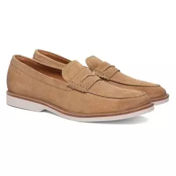Мужские лоферы Clarks, бежевые