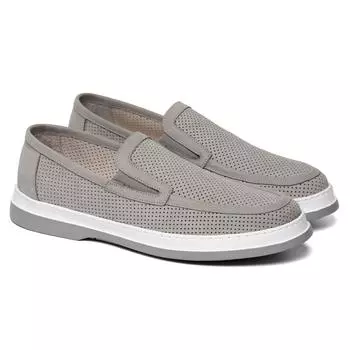 Мужские мокасины Bugatti, серые