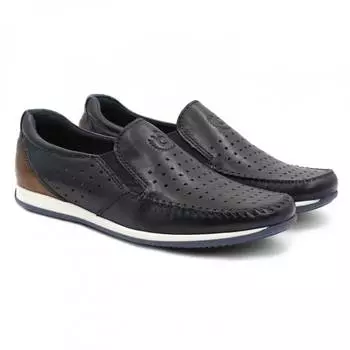 Мужские мокасины Bugatti (Tomeo Mok 31190760-4100), синие