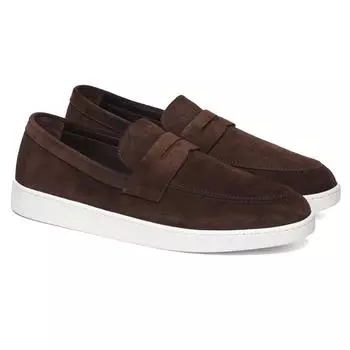 Мужские мокасины Clarks, коричневые