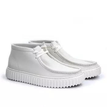 Мужские полуботинки Clarks, белые
