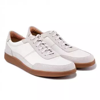 Мужские полуботинки Clarks(Oakland Run 26148207), белые