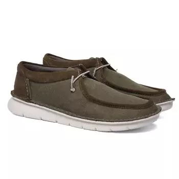 Мужские полуботинки Clarks, оливковые