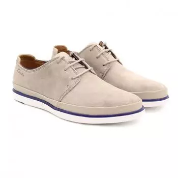 Мужские полуботинки Clarks, серые