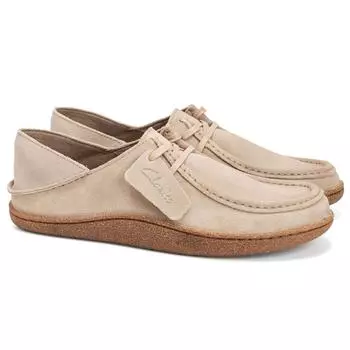 Мужские топсайдеры Clarks (PiltonWallabee 26165835), бежевые