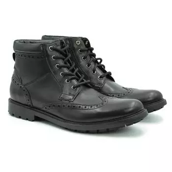 Мужские высокие ботинки Clarks(Curington Rise 26136853), черные