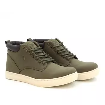 Мужские высокие кеды British Knights, оливковые