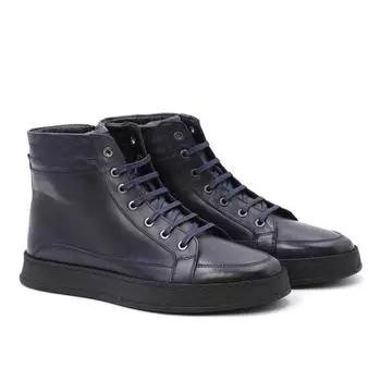 Мужские высокие кеды Clarks, синие