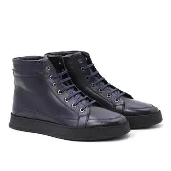 Мужские высокие кеды Clarks, синие