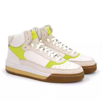 Мужские высокие кроссовки Clarks, белые