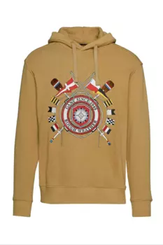 Мужское худи Gant, коричневое