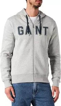 Мужское худи Gant, серое