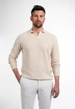 Мужское поло Eterna, бежевое