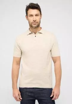 Мужское поло Eterna, бежевое