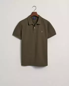 Мужское поло Gant, хаки