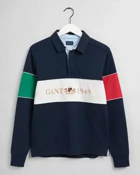 Мужское поло Gant, синее