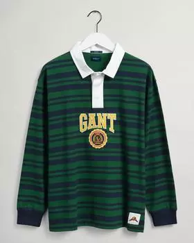 Мужское поло Gant, зеленое