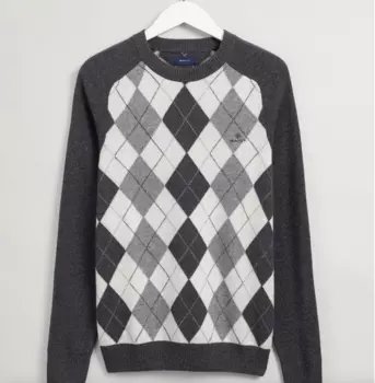 Мужской джемпер Gant, серый