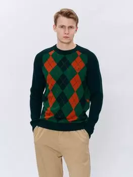 Мужской джемпер Gant, зеленый