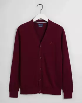 Мужской кардиган Gant, бордовый