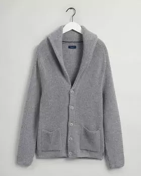 Мужской кардиган Gant, серый