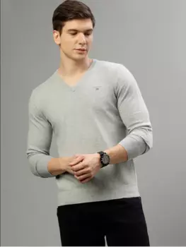 Мужской пуловер Gant, серый
