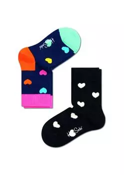 Носки Happy socks 2-Pack Heart Sock KHA02 067