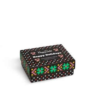Носки Happy socks 2-Pack Ho Ho Ho Socks Gift Set XHOH02
