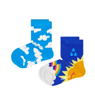 Носки Happy socks 2-Pack Kids After Rain Socks KAFR02