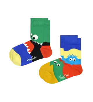 Носки Happy socks 2-pack Kids Monsters Socks KMON02