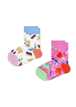 Носки Happy socks 2-Pack Kids Sweets Sock KSWE02