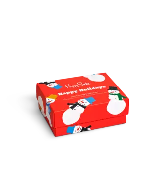 Носки Happy socks 2-Pack Snowman Socks Gift Set XSNO02