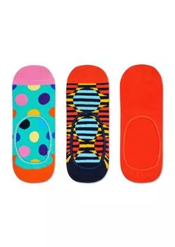 Носки Happy socks 3-Pack Big Dot Liner Sock BDO18