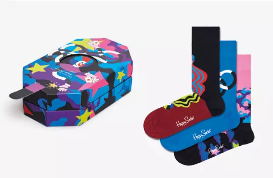 Носки Happy socks 3-Pack Circus Socks Gift Set XCIR08