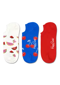 Носки Happy socks 3-Pack Fruit No Show Sock FRU39