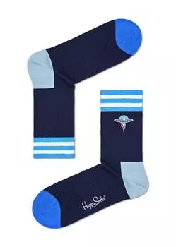 Носки Happy socks Athletic Embroidery UFO 3/4 Crew sock ATRFX14 6500