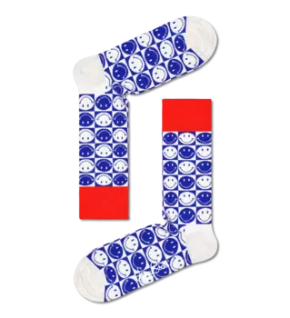 Носки Happy socks collaboration Distorted Smiley Sock SMY01 6300