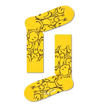 Носки Happy socks collaboration Distorted Smiley Sock SMY01