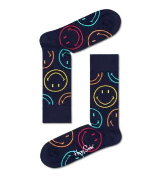 Носки Happy socks collaboration Distorted Smiley Sock SMY01 6501