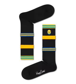 Носки Happy socks Colors Cuff Thin Crew Sock ATCCF29