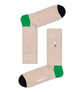 Носки Happy socks Embroidery Cat Sock BECA01 1700