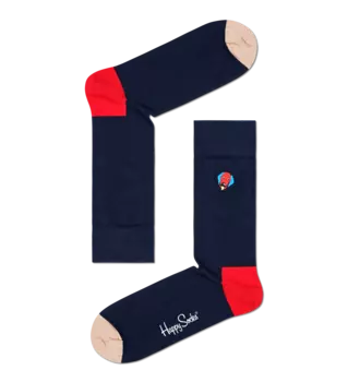 Носки Happy socks Embroidery Dog Sock BEDO01 6500