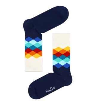 Носки Happy socks Faded Diamond Sock FAD01 6450