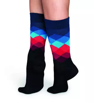 Носки Happy socks Faded Diamond Sock FD01