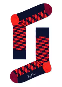 Носки Happy socks Filled Optic Sock FIO01