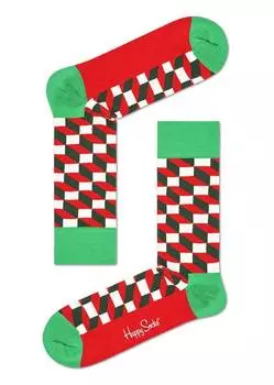 Носки Happy socks Filled Optic Sock FIO01