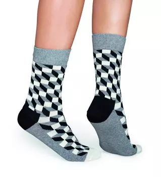 Носки Happy socks Filled Optic Sock FO01