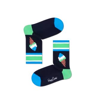 Носки Happy socks Kids Ice Cream Rib Sock KICE14
