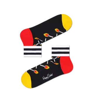 Носки Happy socks Matches 1/4 Crew Sock ATMAT13 9300